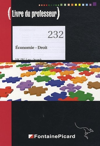 Economie Droit Bac Pro 2e : Livre du professeur (1CD audio)