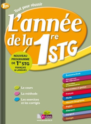 L'ANNEE DE LA 1ERE STMG