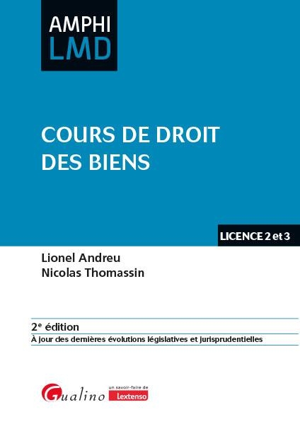 Cours de droit des biens