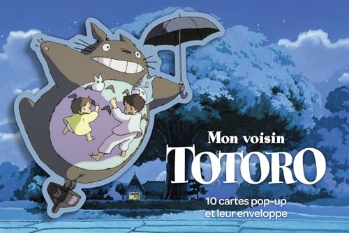 Ghibli : Mon voisin Totoro 10 cartes pop-up et leur enveloppe