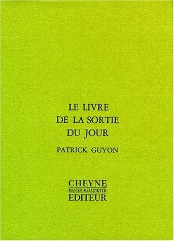 Le livre de la sortie du jour