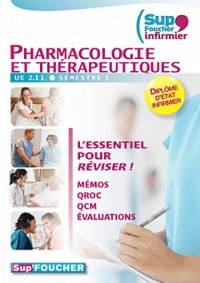 Sup Foucher'infirmier Pharmacologie et thérapeutiques UE 2.11 semestre 1