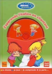 J'apprends l'italien en chantant (1 livre + 1 CD audio)