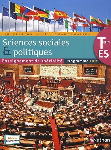 SES Term ES spécialité Sciences sociales et politiques
