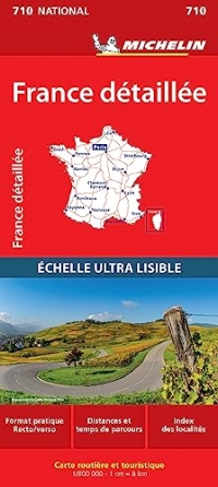 Carte France détaillée