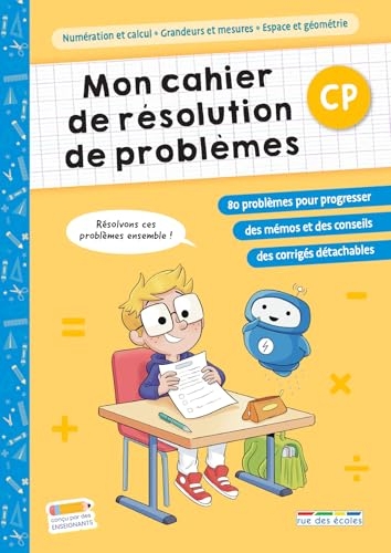 Mon cahier de résolution de problèmes CP: pour un entraînement progressif