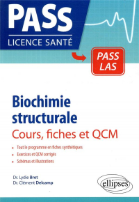 Biochimie structurale en cours, fiches et QCM