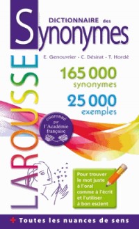 Dictionnaire des synonymes Poche