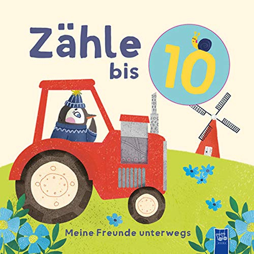 Zähle bis 10: Meine Freunde unterwegs