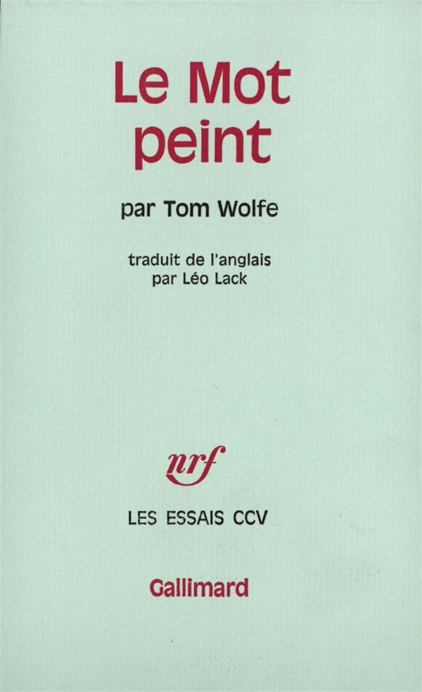 Le Mot peint [9782070299188]