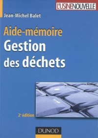 Aide-mémoire Gestion des déchets