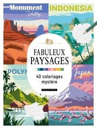 Coloriage mystère Fabuleux paysages