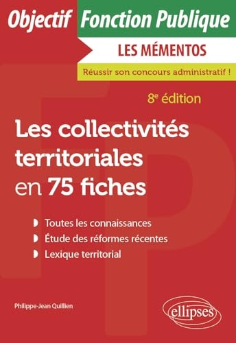 Les collectivités territoriales en 75 fiches