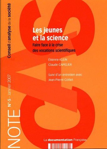 Les jeunes et la science: faire face à la crise des vocations scientifiques