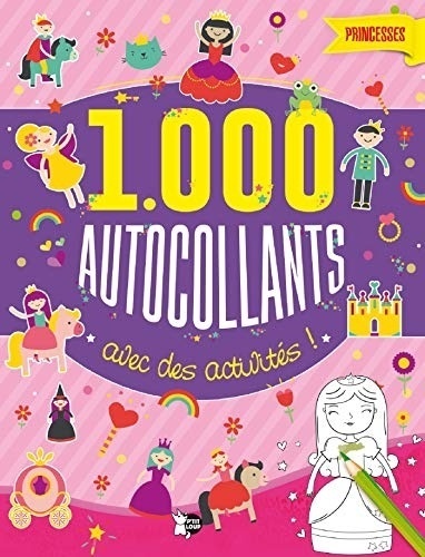 Princesses : 1000 autocollants avec des activités