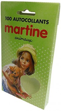 Martine : 100 autocollants animaux