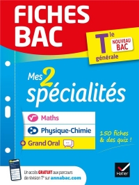 Fiches bac Mes 2 spécialités Tle générale : Maths, Physique-chimie & Grand Oral - Bac 2022: nouveau programme de Terminale