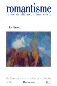 Romantisme nº 154 (4/2011) Le Vivant