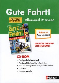 Allemand 2e année Gute Fahrt ! (1Cédérom)