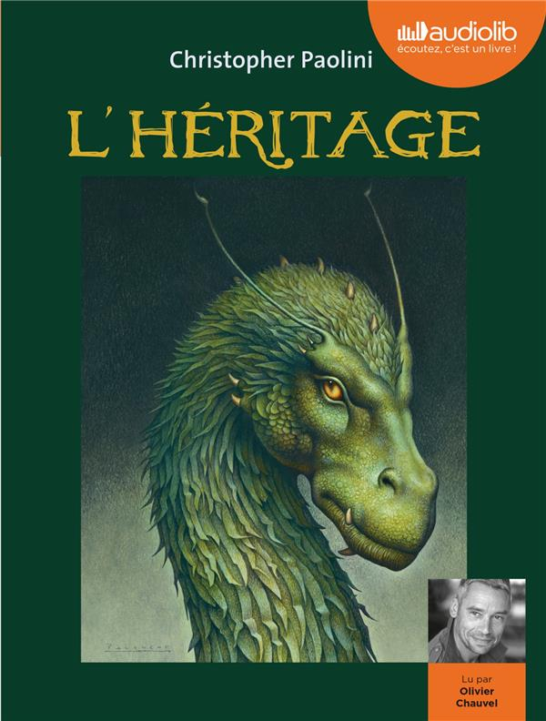 Eragon - T04 - Eragon 4 - l'Héritage - Livre Audio 3 CD MP3 - Livret