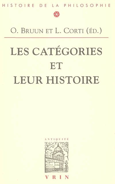 Les catégories et leur histoire