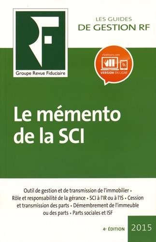 Le mémento de la SCI : 2015