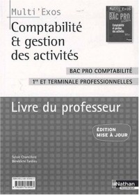 Comptabilité et Gestion des activités - Livre du professeur