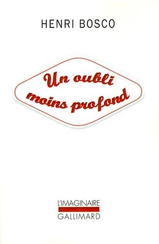 Souvenirs, I : Un oubli moins profond