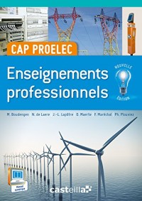 Enseignements professionnels CAP PROELEC