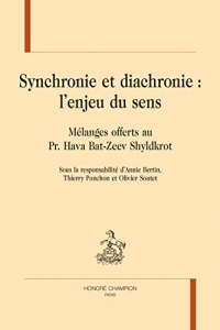 Synchronie et diachronie : l'enjeu du sens: Mélanges offerts au Pr. Hava Bat-Zeev Shyldkrot