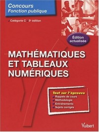 Mathématiques et tableaux numériques : Catégorie C
