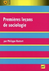 Premières leçons de sociologie