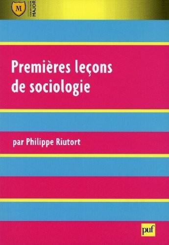 Premières leçons de sociologie