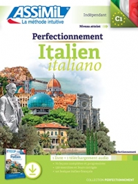 Pack TEL PERF ITALIEN | Livre et code de téléchargement audio | Collection Perfectionnement Sans Peine pour apprendre l'italien | Objectif niveau C1