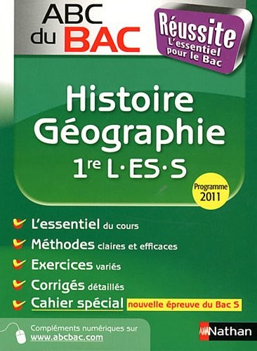 ABC BAC REUSSITE HIST GEO 1E L