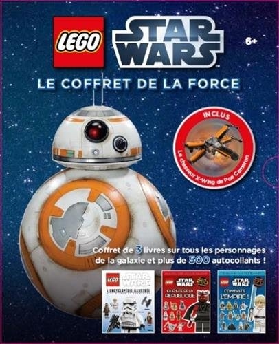 Lego Star Wars : Le coffret de la Force (3 livres+1 vaisseau)