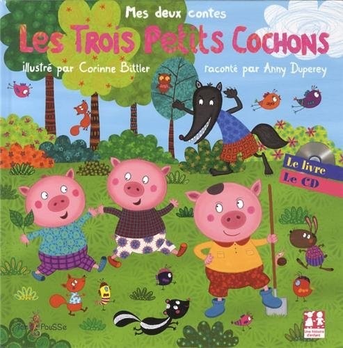 Les trois petits cochons ; Boucle d'or (1CD audio)