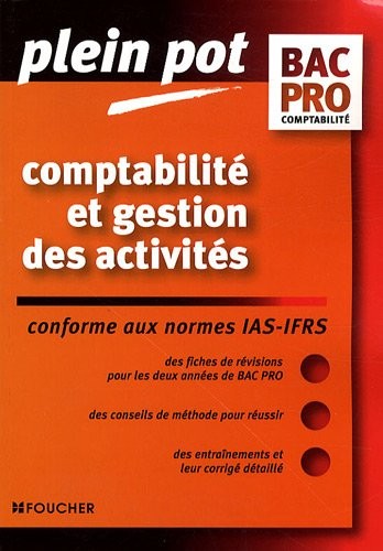 Comptabilité et gestion des activités Bac Pro