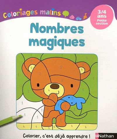 Coloriages Malins - Nombres Magiques PS
