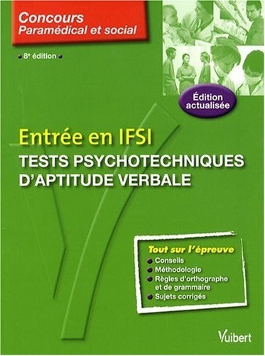 Entrée en IFSI : Tests psychotechniques d'aptitude verbale