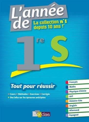 L'Année de la 1re S - Tout pour Réussir