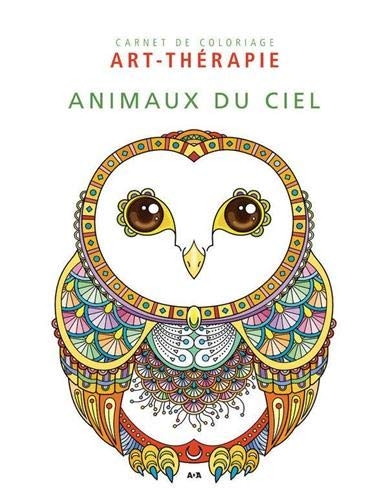 Animaux du Ciel - Carnet de coloriage Art-thérapie