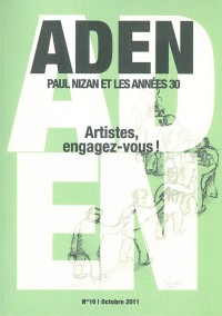 Aden, N° 10, octobre 2011 : Artistes, engagez-vous !