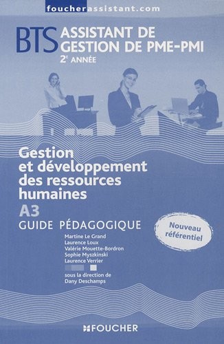 A3 Gestion et développement des ressources humaines