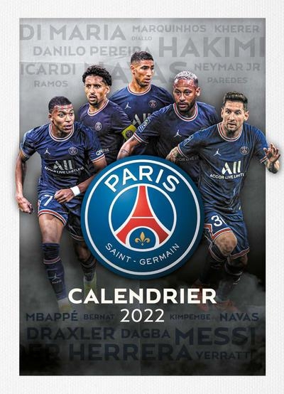 Calendrier du Paris Saint-Germain 2022
