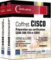 CISCO - Coffret de 2 livres - Préparation aux certifications CCNA 200-120 et ICND1