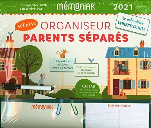 Organiseur Parents séparés Mémoniak 2020-2021