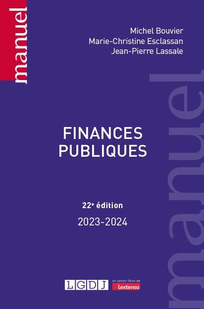 Finances publiques, 22ème édition
