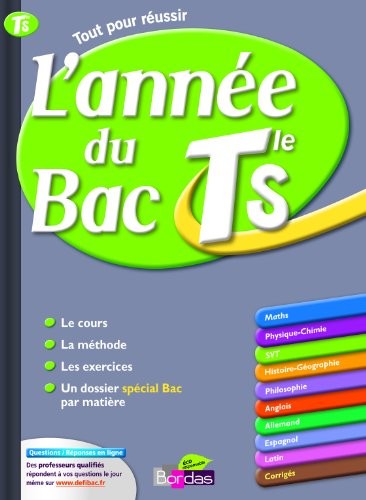 ANNEE DU BAC TERM S 2013
