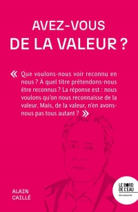 Avez-vous de la valeur ?
